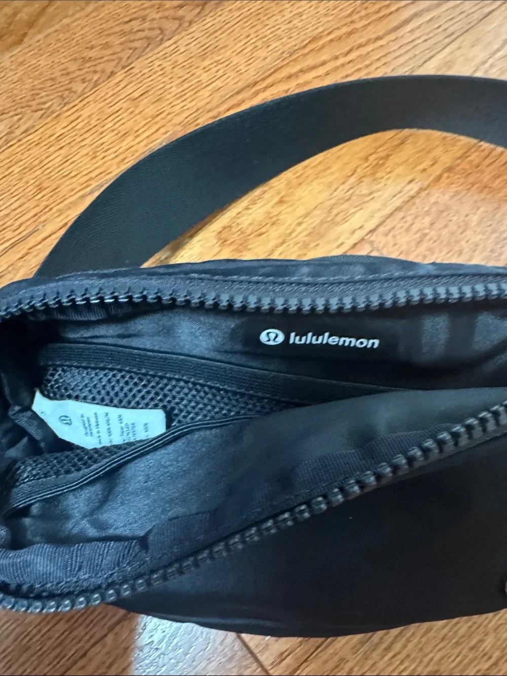 lululemon athletica Black everywhere belt bag gold hardware 1L